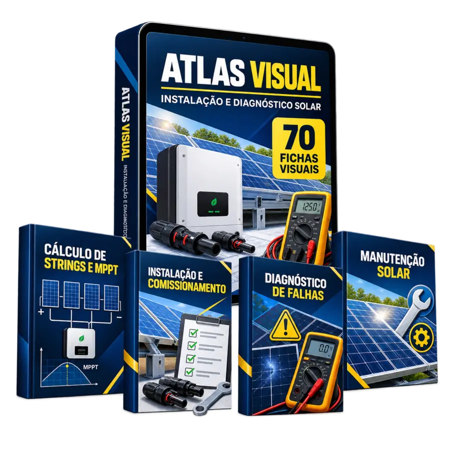 Mockup del Plan Completo del Atlas Visual Fotovoltaico con 70 fichas y cuatro bonos